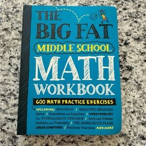 USbourne The Big Fat Middle School Math Workbook